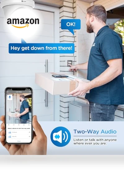 PoE Security Camera System — Smart Home Security, 4COVR