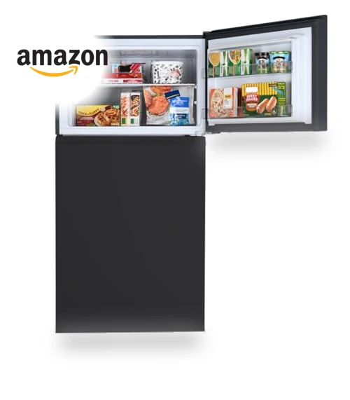Refrigerator/Freezer with Full-Width Adjustable Glass Shelving — Cooling Solutions, Kenmore