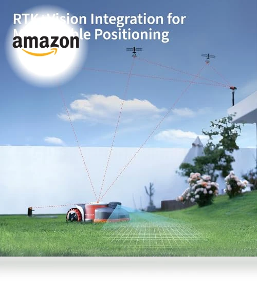 Robot Lawn Mower Perimeter Wire Free — Autonomous Lawn Care, NAVIMOW
