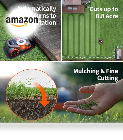 Robot Lawn Mower Perimeter Wire Free — Autonomous Lawn Care, NAVIMOW