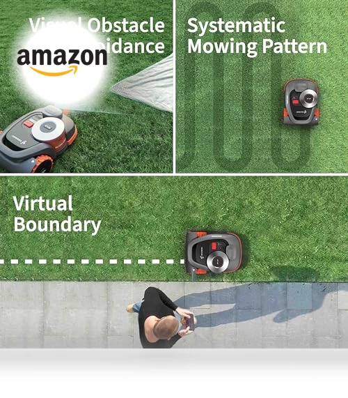 Robot Lawn Mower Perimeter Wire Free — Autonomous Lawn Care, NAVIMOW