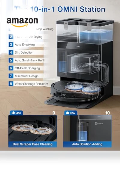 Robot Vacuum and Mop — Smart Cleaning Robots, ECOVACS