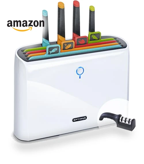 Self Drying Smart Cutting Board Knife Set — Cutting Boards, OPTIMUS TECHNOLOGY