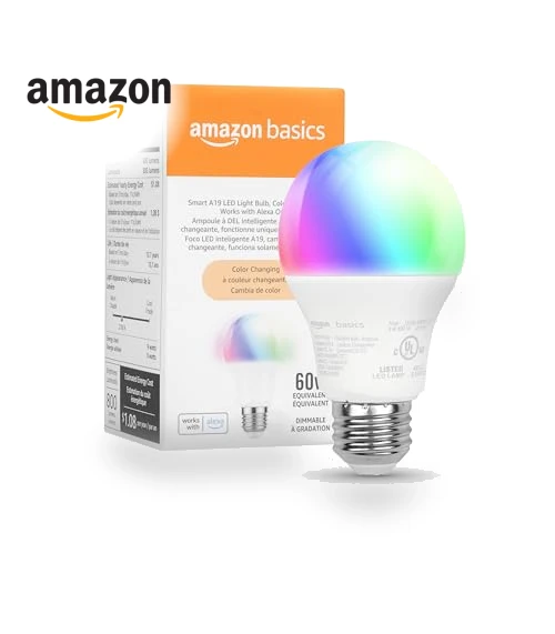 Smart A19 LED Light Bulb — LED, Amazon