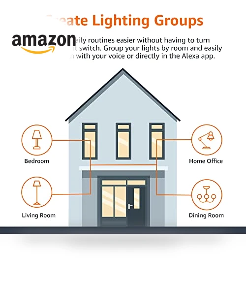 Smart A19 LED Light Bulb — LED, Amazon
