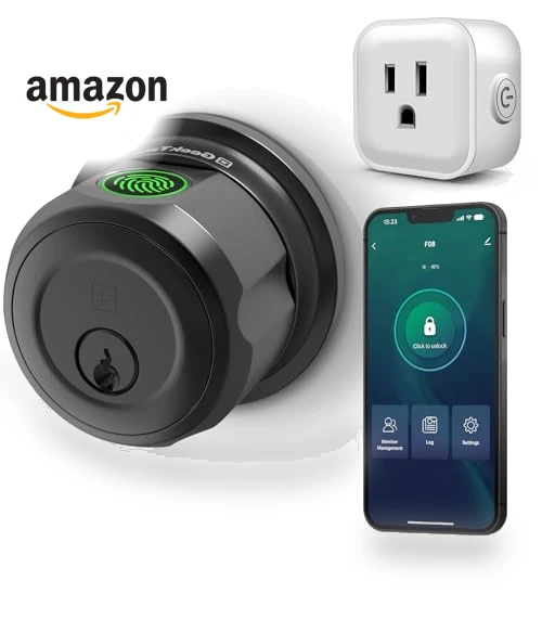 Smart Door Lock Deadbolt — Smart Home Security, GeekTale