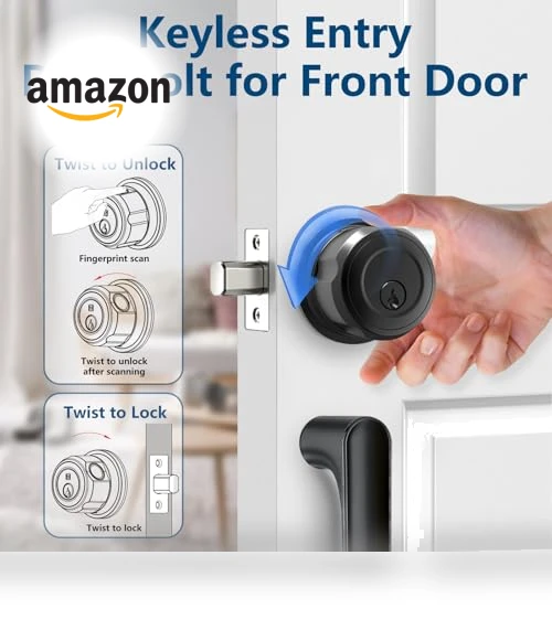 Smart Door Lock Deadbolt — Smart Home Security, GeekTale
