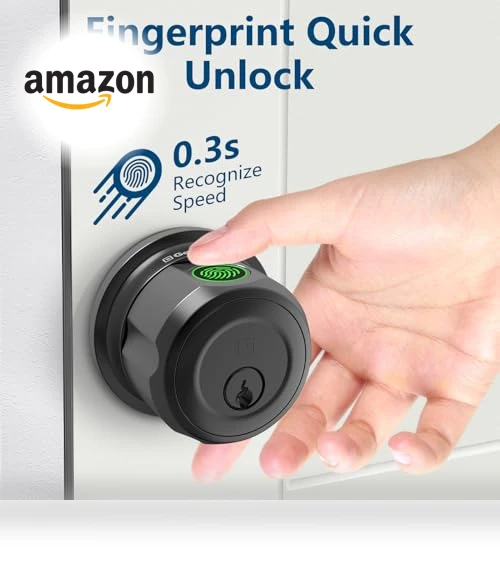 Smart Door Lock Deadbolt — Smart Home Security, GeekTale