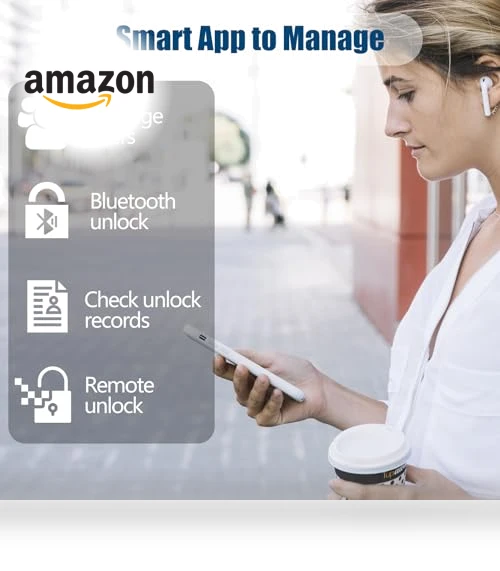 Smart Door Lock Deadbolt — Smart Home Security, GeekTale