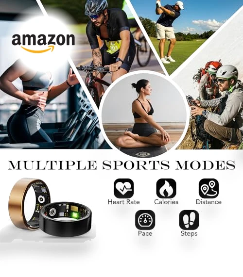 Smart Health Ring Fitness Tracker — Smartwatches, Generic