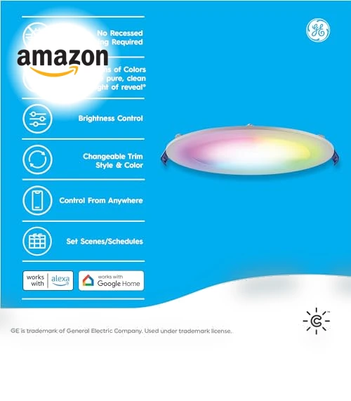 Smart LED Wafer Downlight — Lighting Solutions, GE