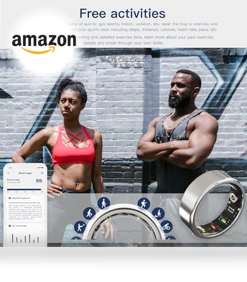 Smart Ring Health Tracker — Smart Rings, Oulencu