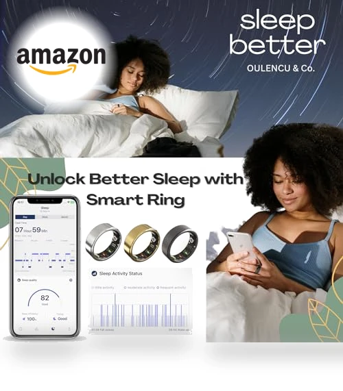 Smart Ring Health Tracker — Smart Rings, Oulencu