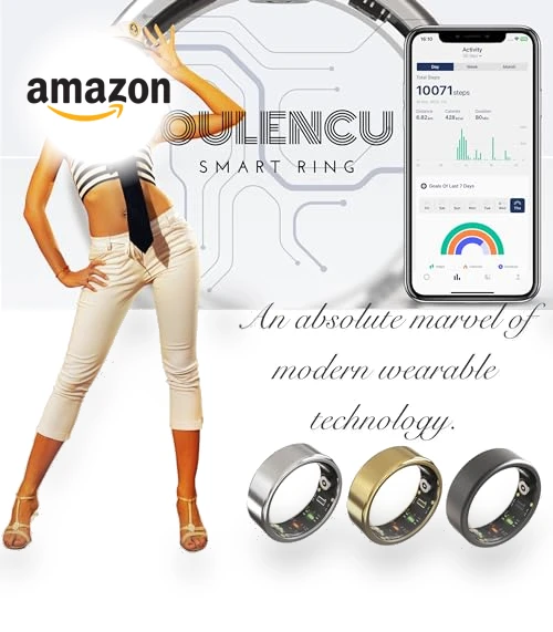Smart Ring Health Tracker — Smart Rings, Oulencu