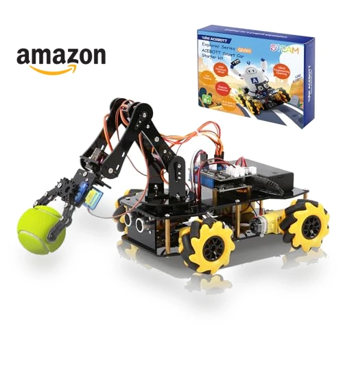 Smart Robot Arm Car Kit — Interactive Figures & Robots, ACEBOTT
