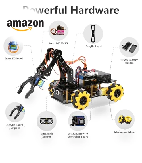 Smart Robot Arm Car Kit — Interactive Figures & Robots, ACEBOTT