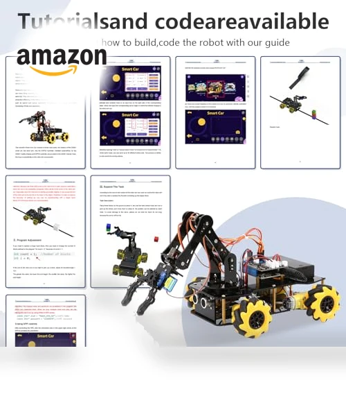 Smart Robot Arm Car Kit — Interactive Figures & Robots, ACEBOTT