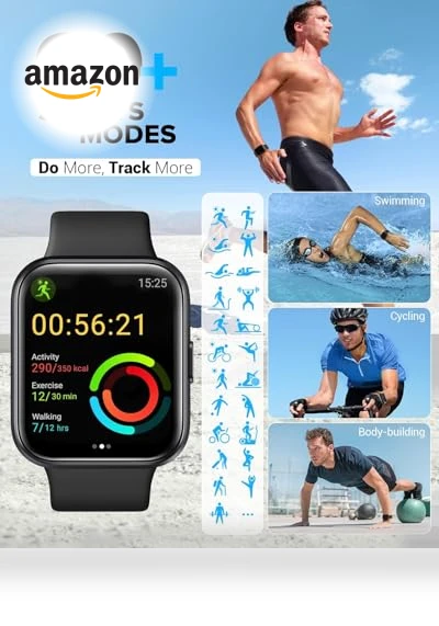 Smart Watch with Alexa Built-in — Smartwatches, aeac
