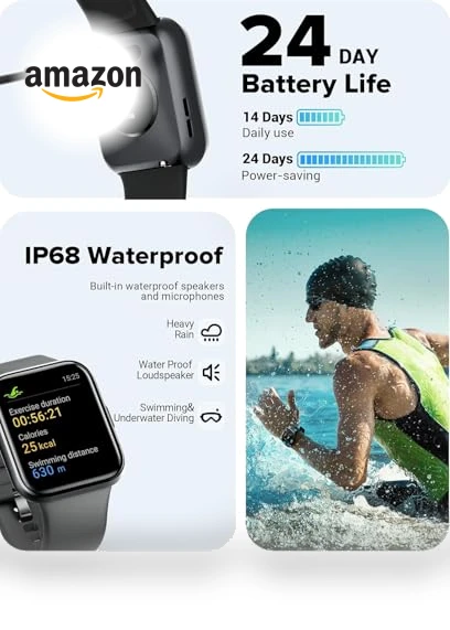 Smart Watch with Alexa Built-in — Smartwatches, aeac
