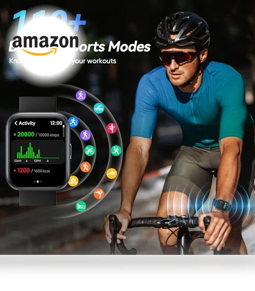 Smart Watch with Alexa Built-in — Smartwatches, Fitpolo