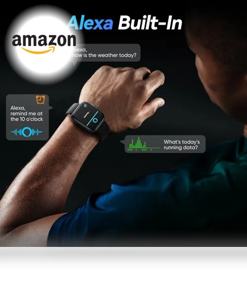 Smart Watch with Alexa Built-in — Smartwatches, Fitpolo