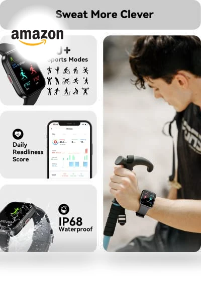 Smart Watch with Alexa Built-in — Smartwatches, ENOMIR