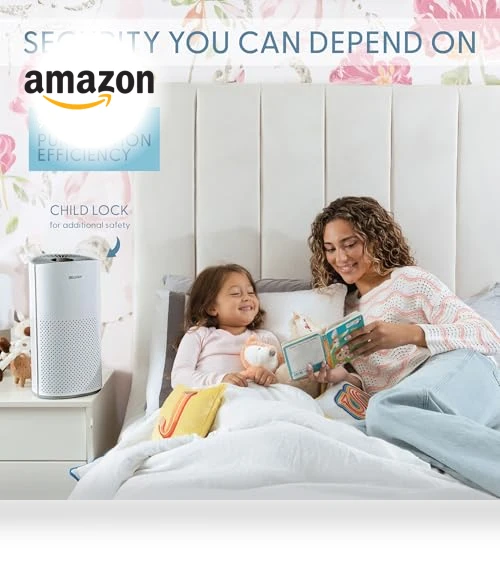 Smart WiFi & Voice Control True HEPA Air Purifier — Activated Carbon Air Purifiers, BlissAer