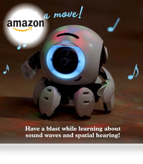 Sound-Sensing Robot STEM Experiment Kit — Melody Makers, Thames & Kosmos