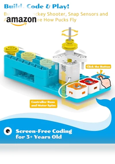 STEM Blocks Coding Robot Kit for Kids — Construction Kits, Whalesbot