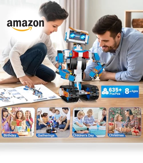 STEM Building Robot Toys for Kids — Construction Kits, Anysun