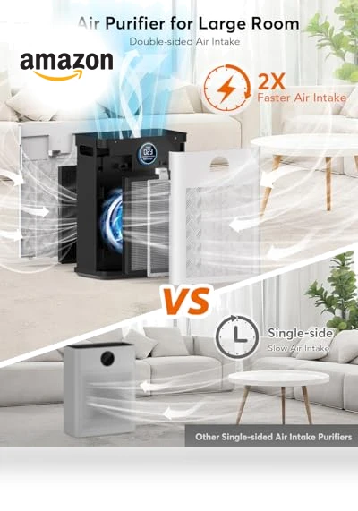 Upgraded Air Purifier for Home — Electrostatic Air Purifiers