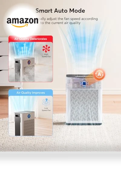 Upgraded Air Purifier for Home — Electrostatic Air Purifiers