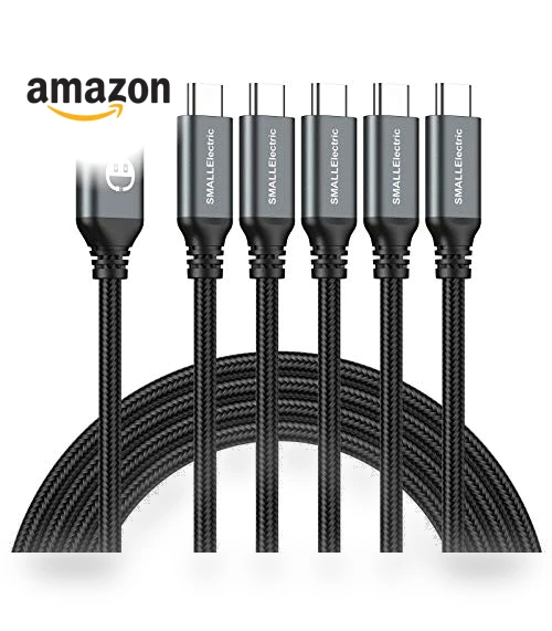USB Type-C to A Cable 5pack — Cables, SMALLElectric