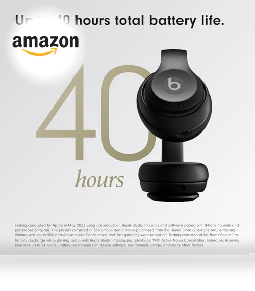 Wireless Bluetooth Noise Cancelling Headphones — In-Ear Headphones, Beats