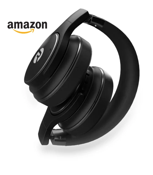 Wireless Bluetooth Over Ear Headphones with Active Noise Cancelling — In-Ear Headphones, Raycon