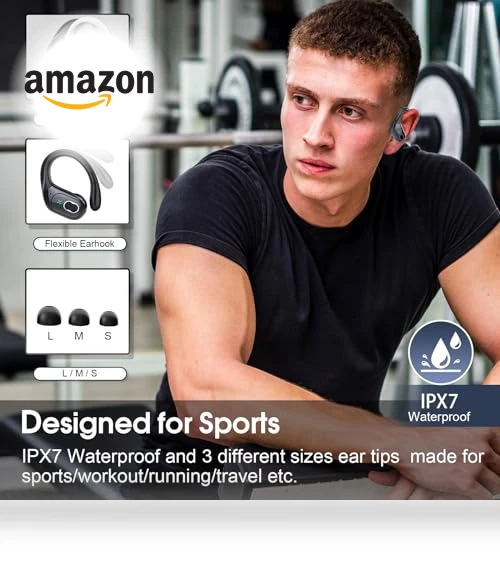 Wireless Earbuds with 75hrs Playtime — In-Ear Headphones, Aptkdoe