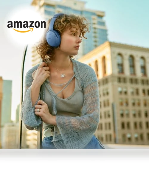 Wireless Headphones with Active Over Ear Noise Cancelling — In-Ear Headphones, Bose