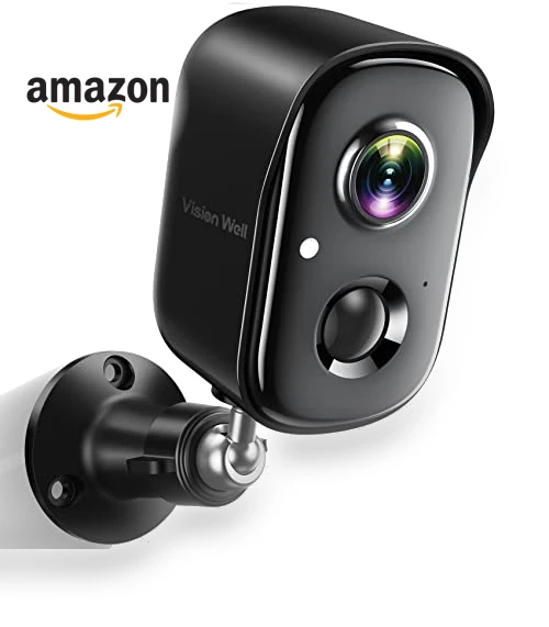 Wireless Outdoor Security Camera — Security Cameras, VISION WELL