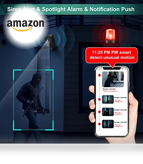 Wireless Outdoor Security Camera — Security Cameras, VISION WELL