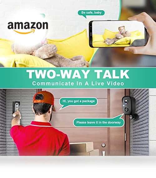 Wireless Outdoor Security Camera — Security Cameras, VISION WELL