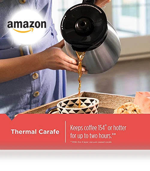 12-Cup Thermal Programmable Coffee Maker — Electric Blade Coffee Grinders, BLACK+DECKER