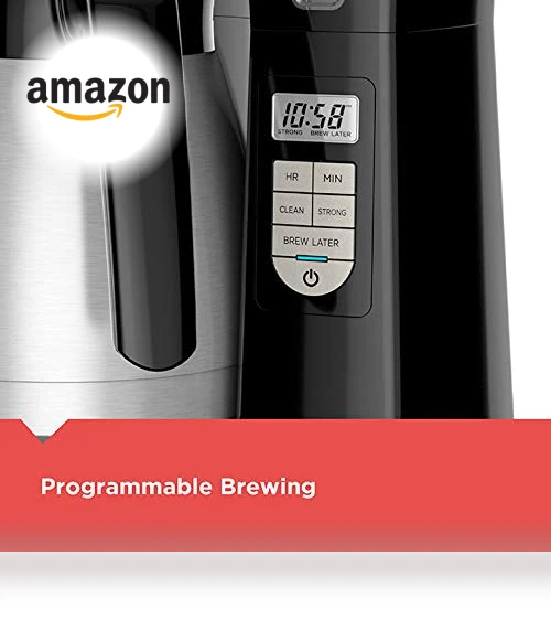 12-Cup Thermal Programmable Coffee Maker — Electric Blade Coffee Grinders, BLACK+DECKER