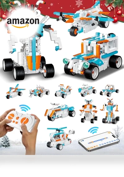 12-in-1 STEM Robot Building Kit — Construction Kits, HBUDS