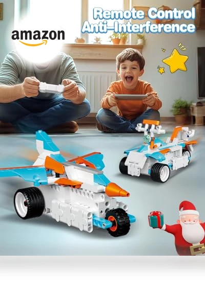 12-in-1 STEM Robot Building Kit — Construction Kits, HBUDS