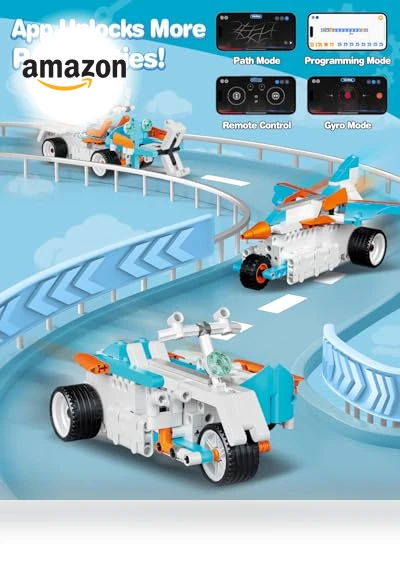 12-in-1 STEM Robot Building Kit — Construction Kits, HBUDS