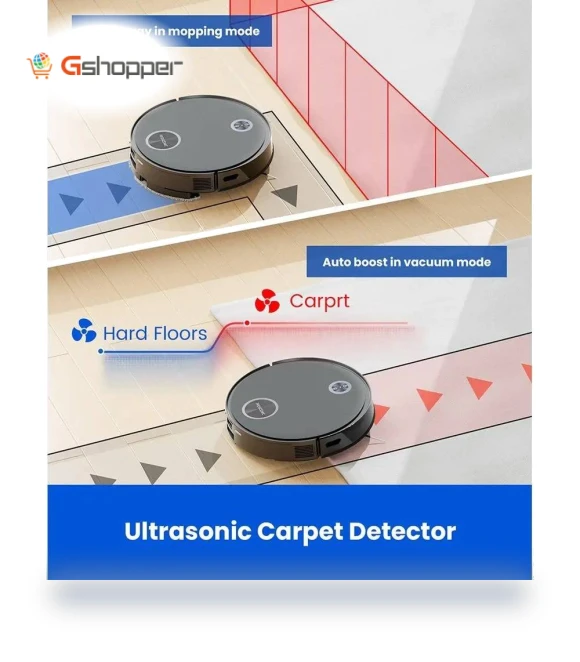 3-in-1 Robot Vacuum: Vacuum, Sweep, Mop All-in-one — Smart Cleaning Robots, Proscenic