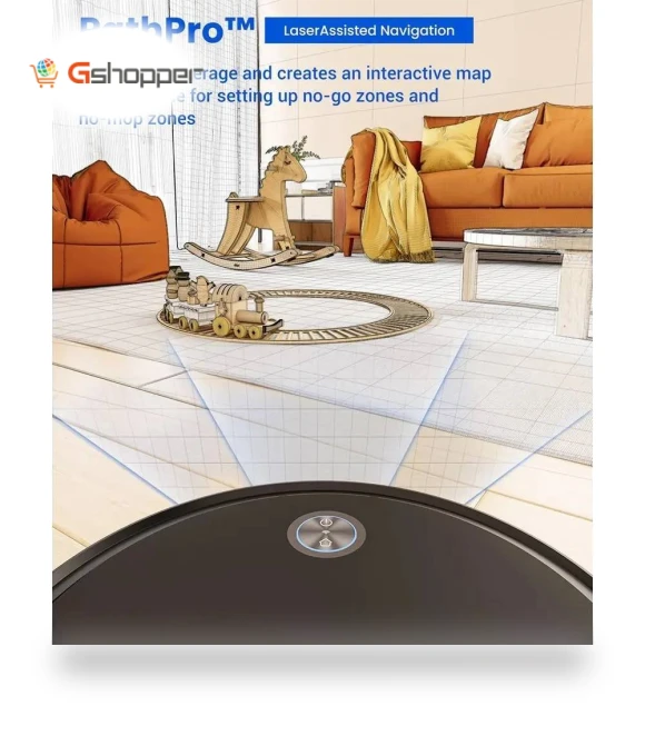 3-in-1 Robot Vacuum: Vacuum, Sweep, Mop All-in-one — Smart Cleaning Robots, Proscenic