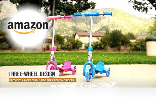 3-Wheel Kick Scooter for Younger Children — Balance Bikes, Razor
