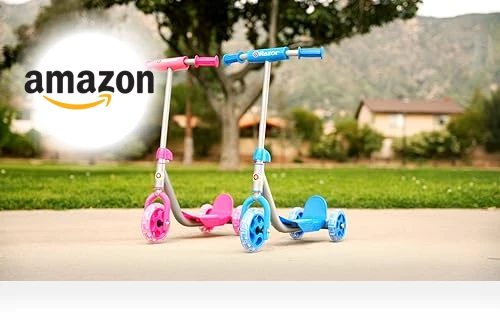 3-Wheel Kick Scooter for Younger Children — Balance Bikes, Razor
