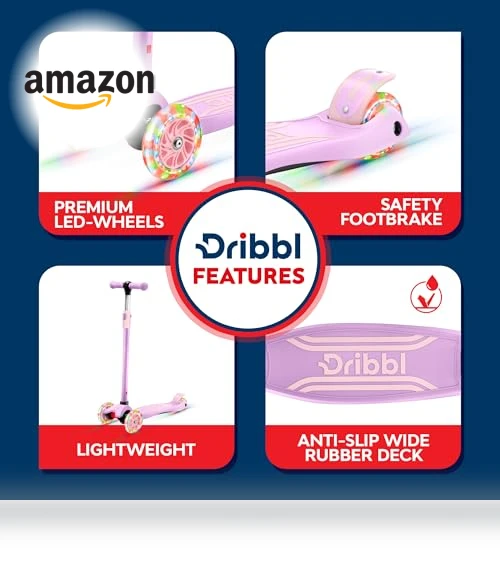 3-Wheel Kids Scooter — Electric Vehicles, Dribbl